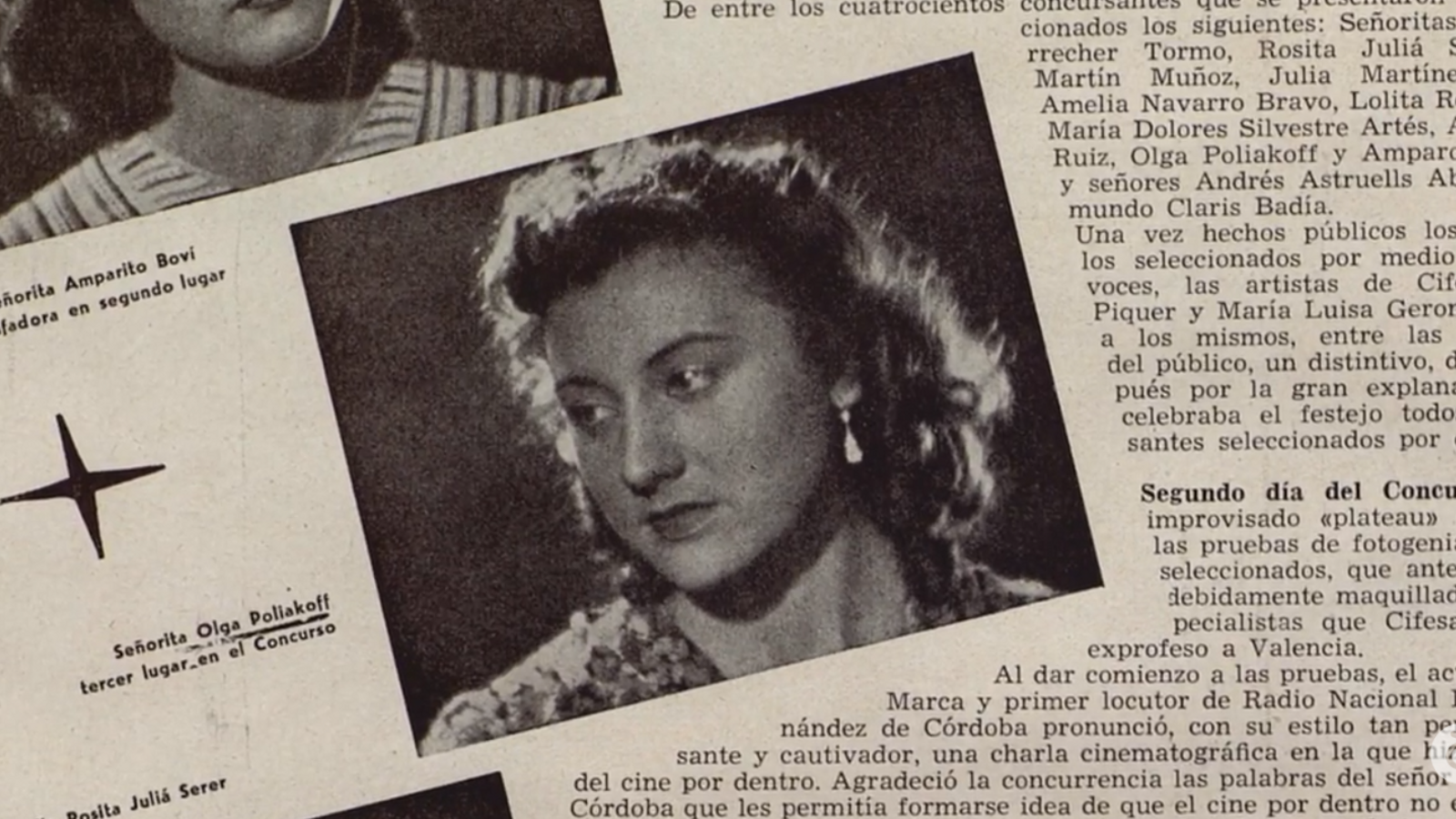 Concurs de fotogènia a Cifesa