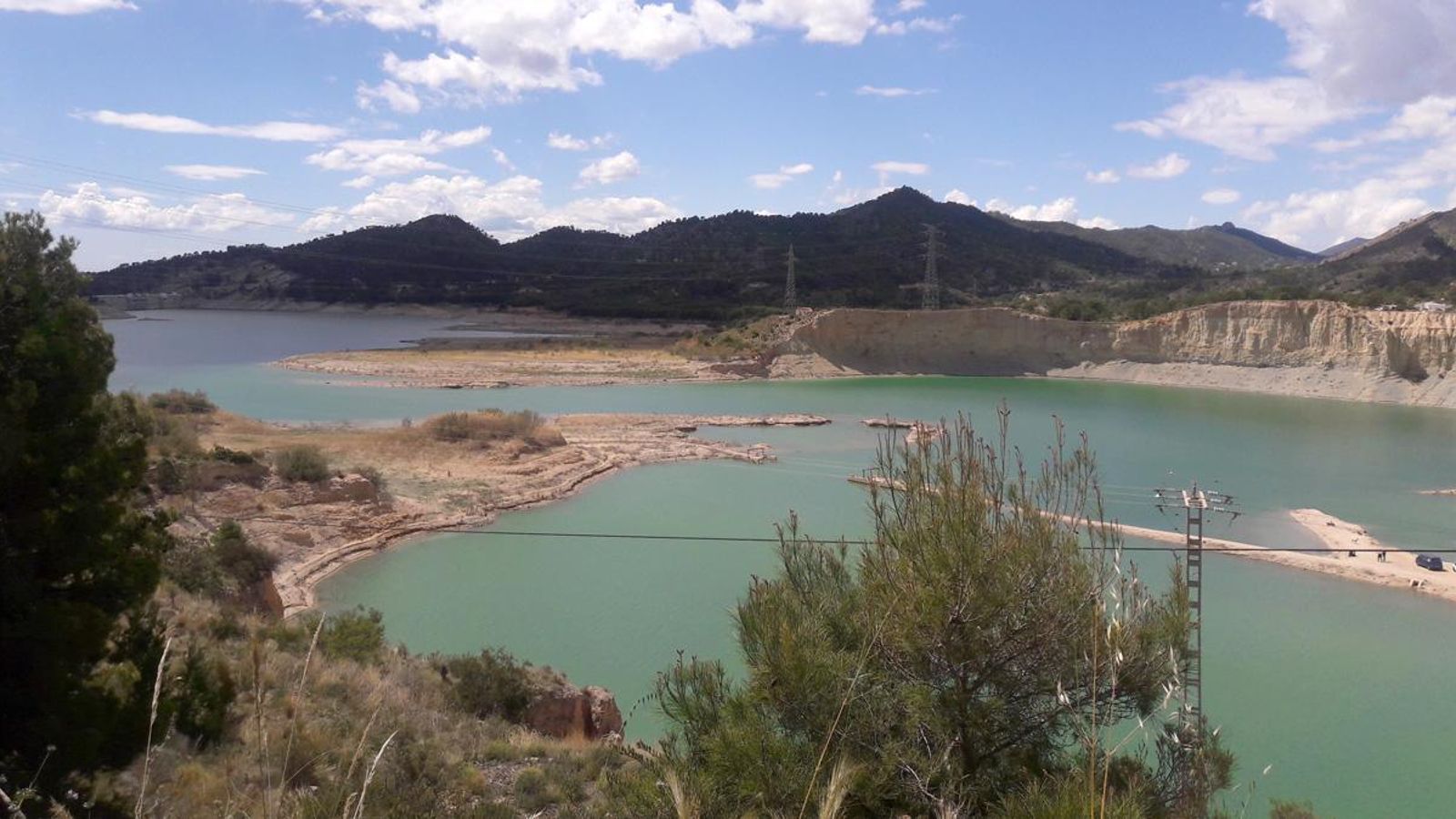 Pantà de l'Amadòrio, 04-04-2018