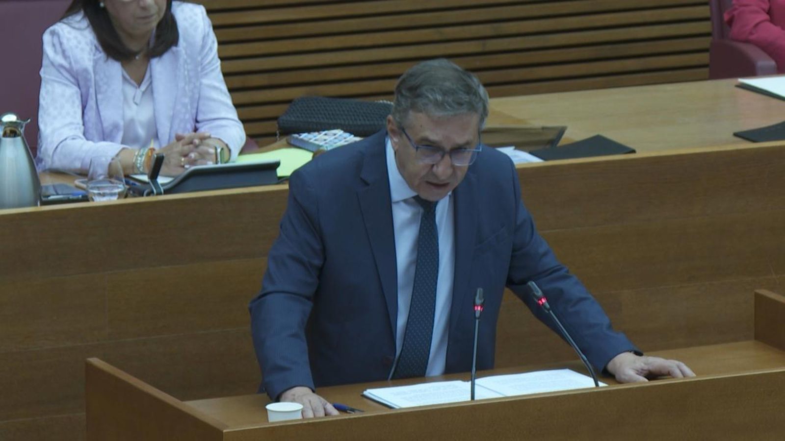 Compareixença del conseller d'Educació, José Antonio Rovira