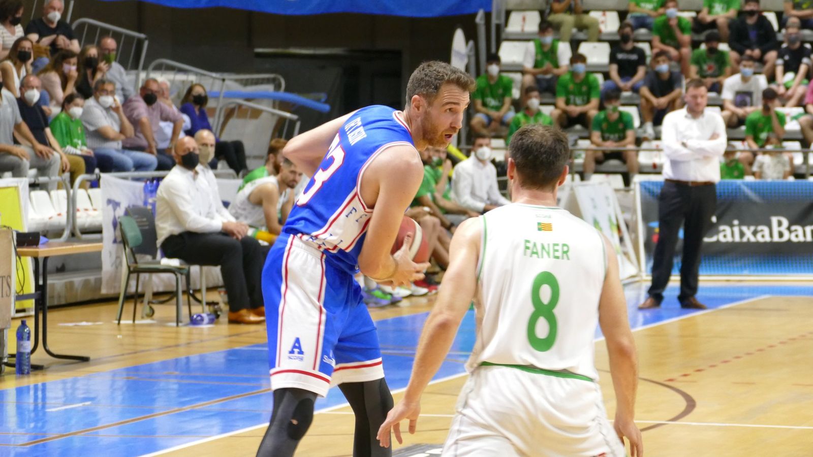 Imatge del primer partit de la sèrie, disputat a Castelló