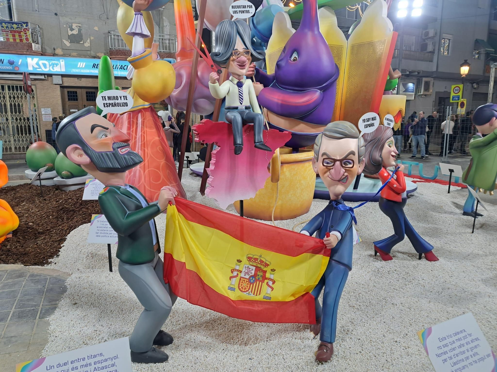 Falla Avinguda de la Malva-rosa - Antoni Ponz - Cavite