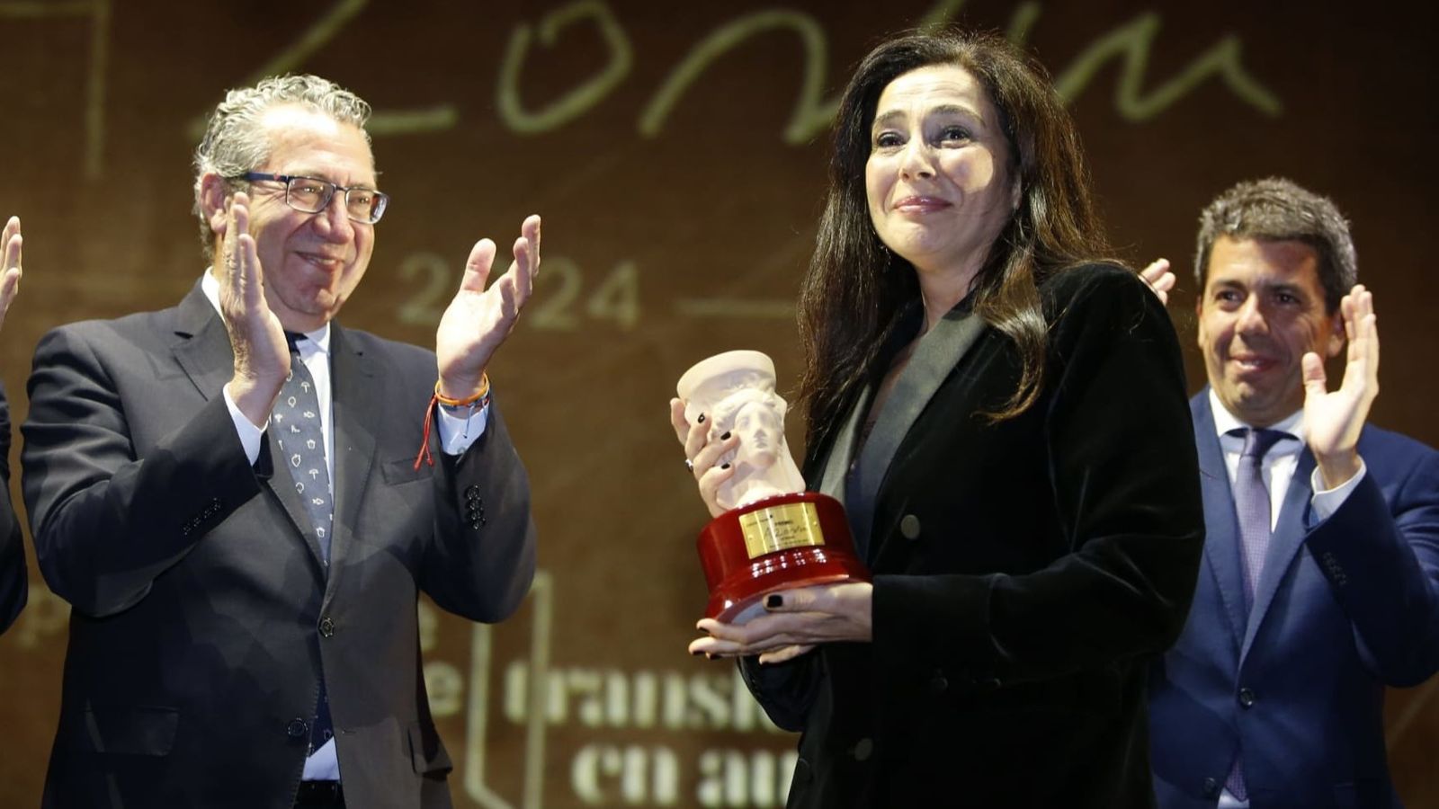 Cristina López Barrio, guanyadora del premi Azorín de l'any passat