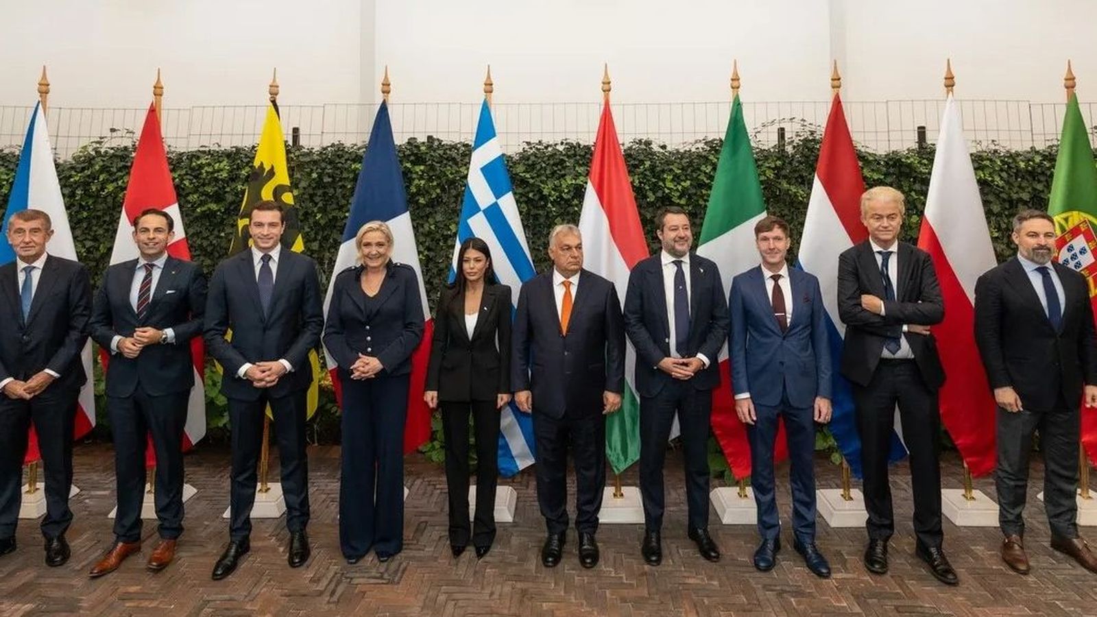 Trobada de Patriots for Europe a Brussel·les