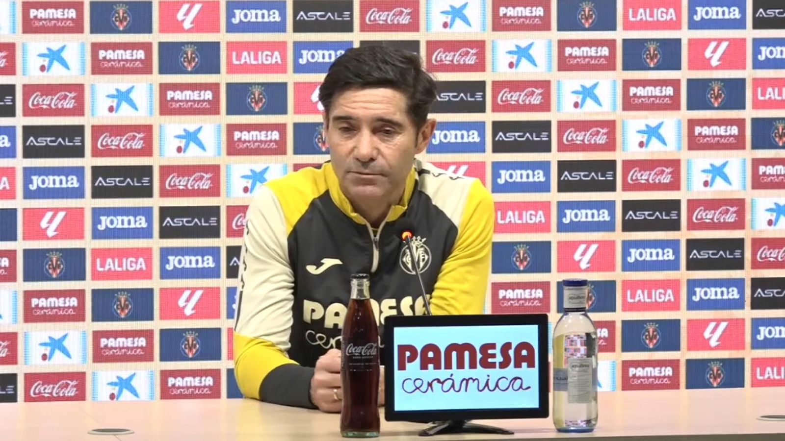 El tècnic del Vila-real, Marcelino García Toral El tècnic del Vila-real, Marcelino Garcia Toral