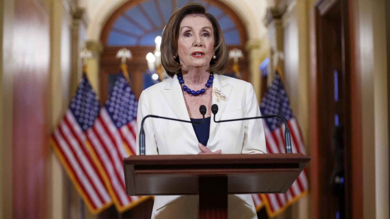 La presidenta de la Cambra de Representants dels Estats Units, Nancy Pelosi