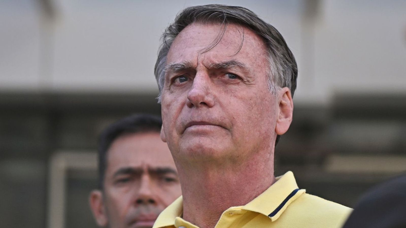 L'expresident del Brasil condemnat per liderar un colp d'estat, l'ultradretà Jair Bolsonaro, en una imatge d'arxiu