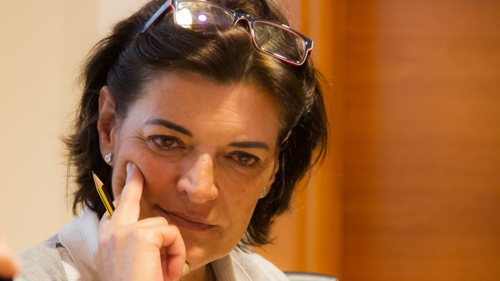 Foto Rosa  Brines pensant