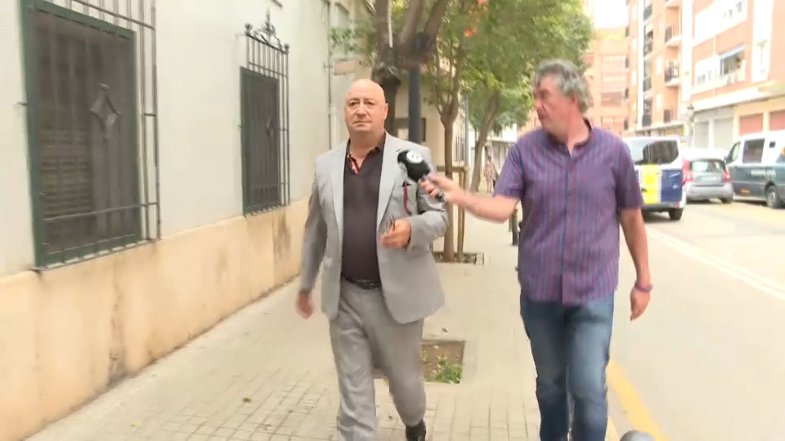 A l'esquerra l'exconseller d'Aguas del Júcar José María Marugán, un dels nous investigats en la causa