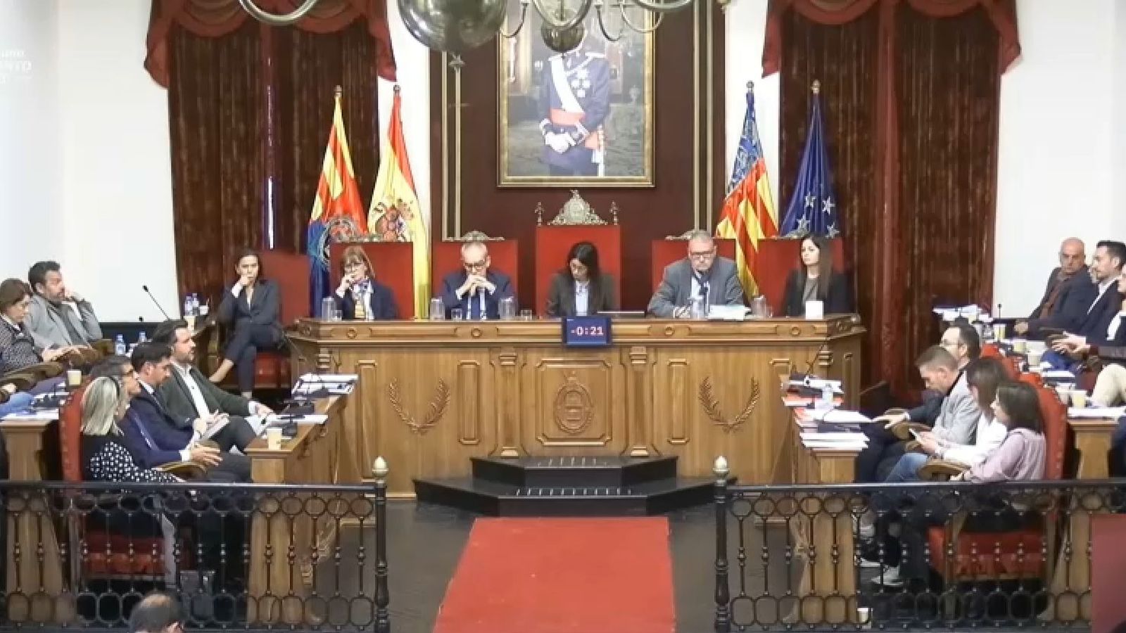 Plenari d'Elx de dilluns passat