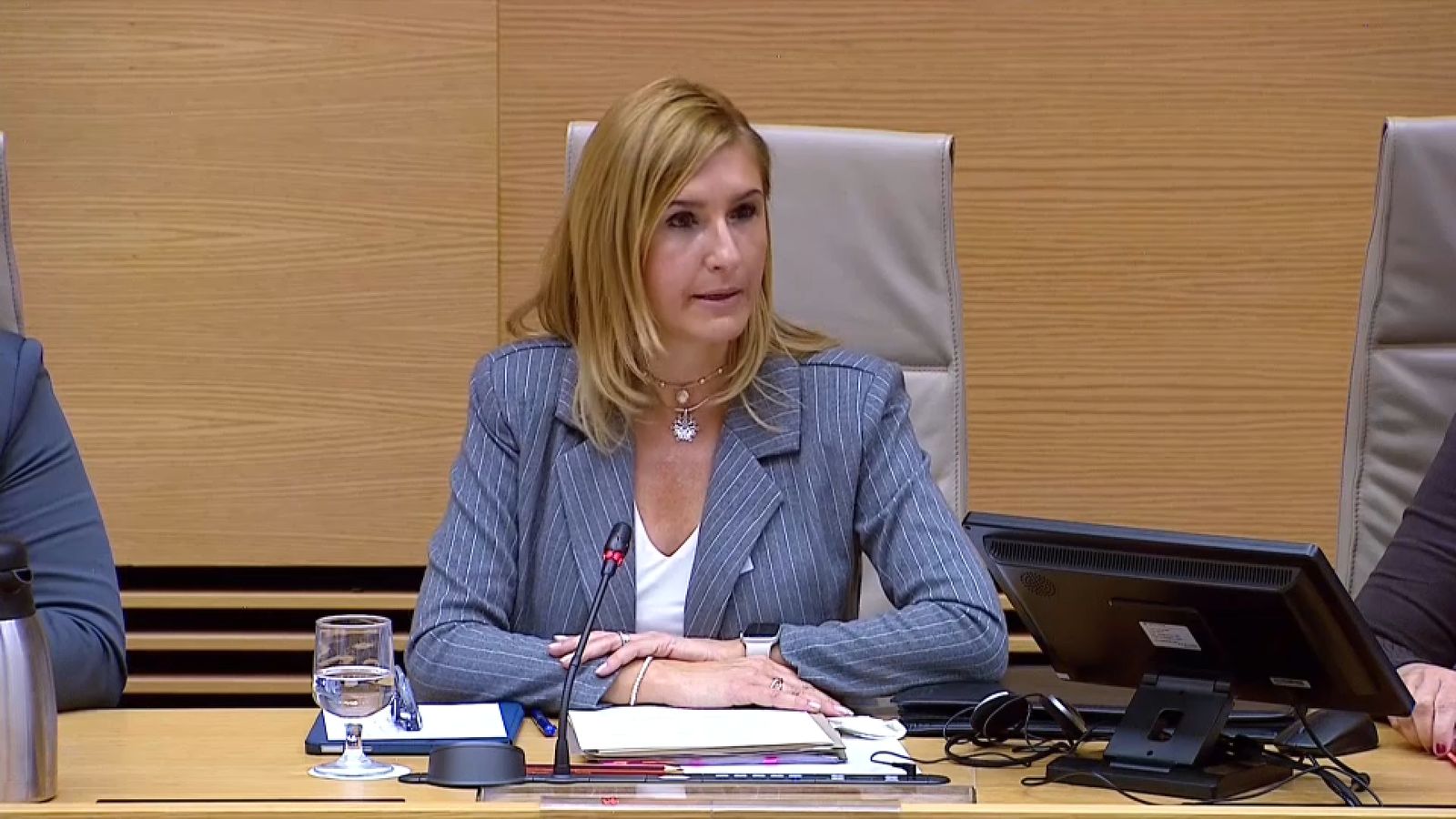 Salomé Pradas al Congrés dels diputats 15 desembre