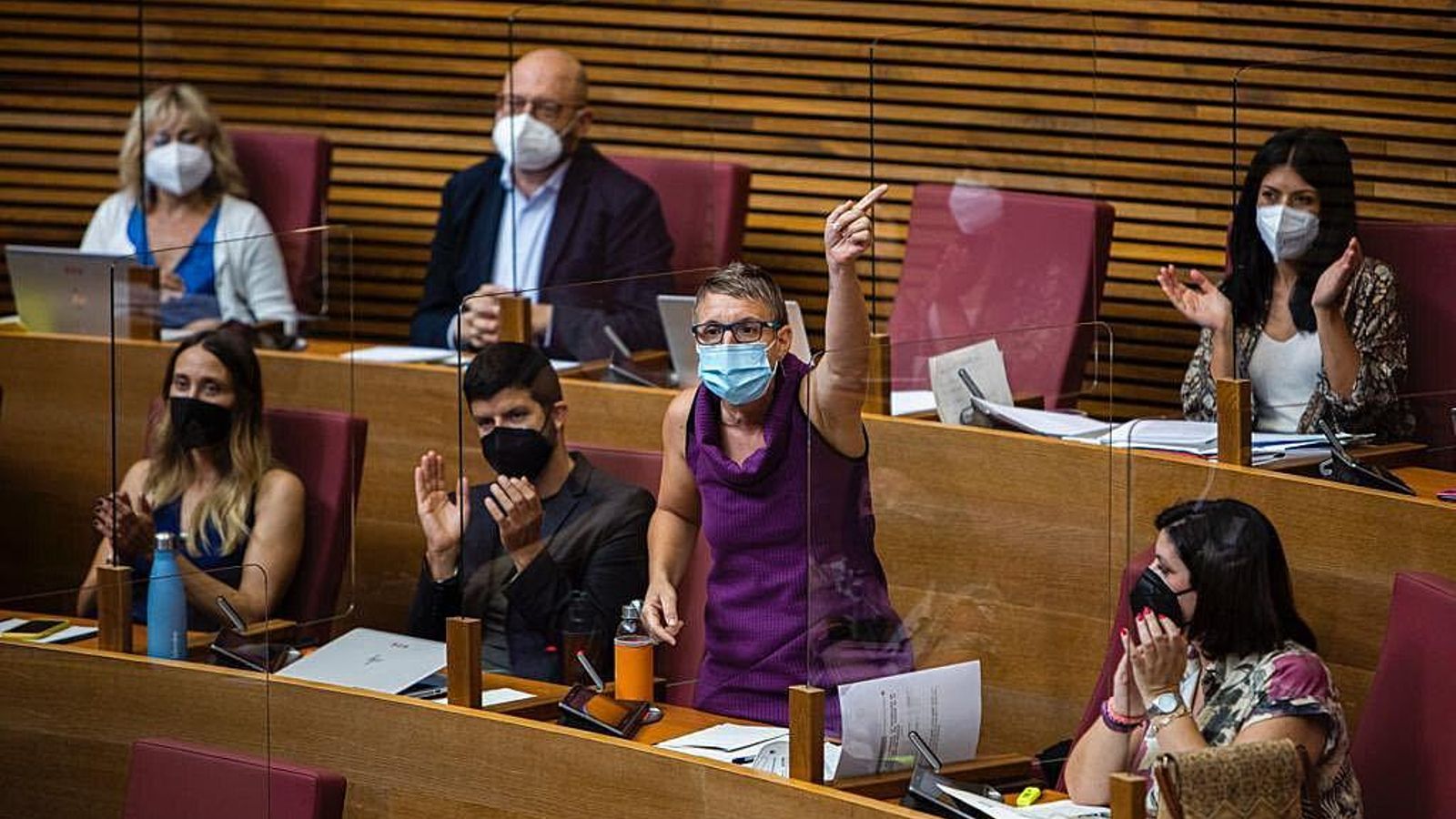 Intervenció de Papi Robles a les Corts