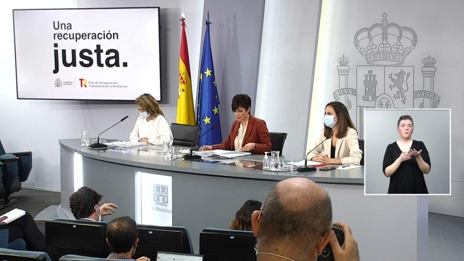 Roda de premsa del Consell de Ministres