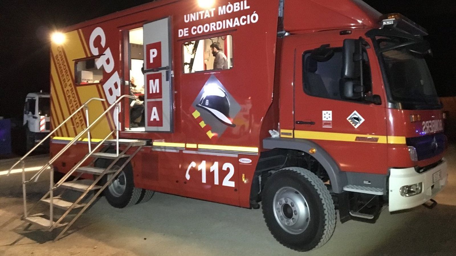 Dispositiu d'emergència dels bombers