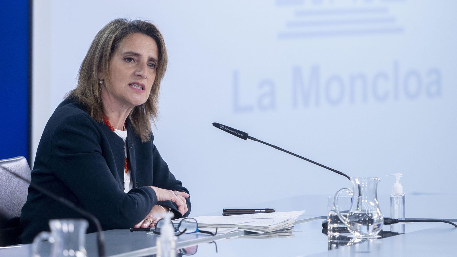 La vicepresidenta tercera i ministra per a la Transició Ecològica i Repte Demogràfic, Teresa Ribera, en una imatge d'arxiu La vicepresidenta tercera i ministra per a la Transició Ecològica i Repte Demogràfic, Teresa Ribera, en una imatge d'arxiu