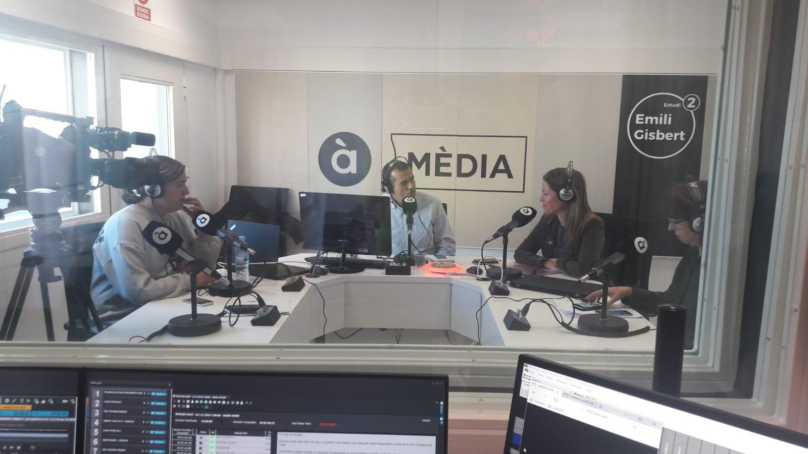 Clara Ferrando en 'À Punt NTC Matí'