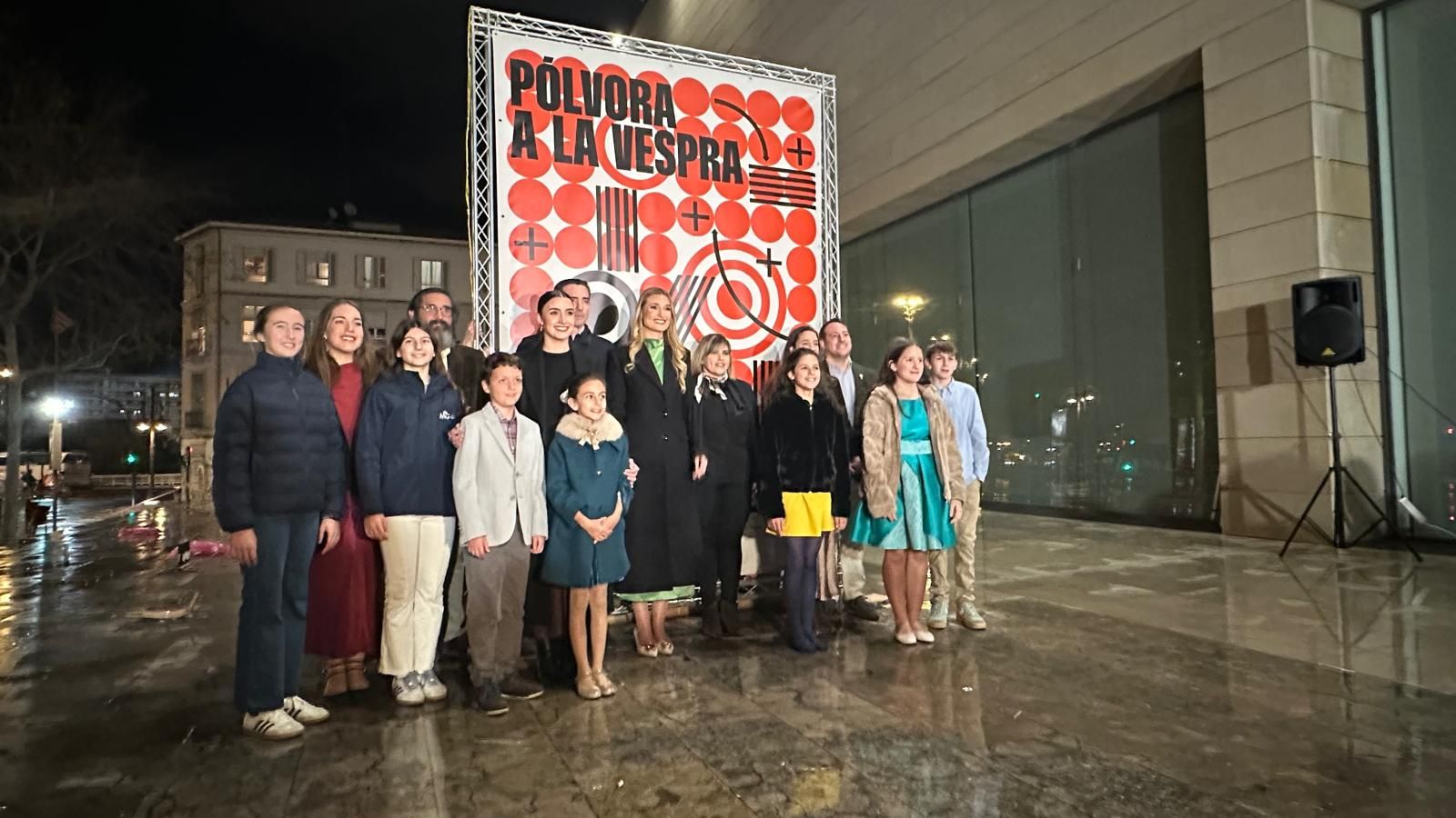 Les falleres majors han assistit a la presentació del festival pirotècnic