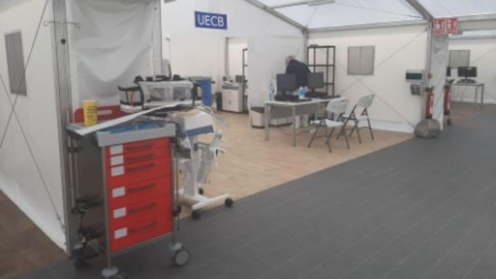 Hospital de campanya de València.