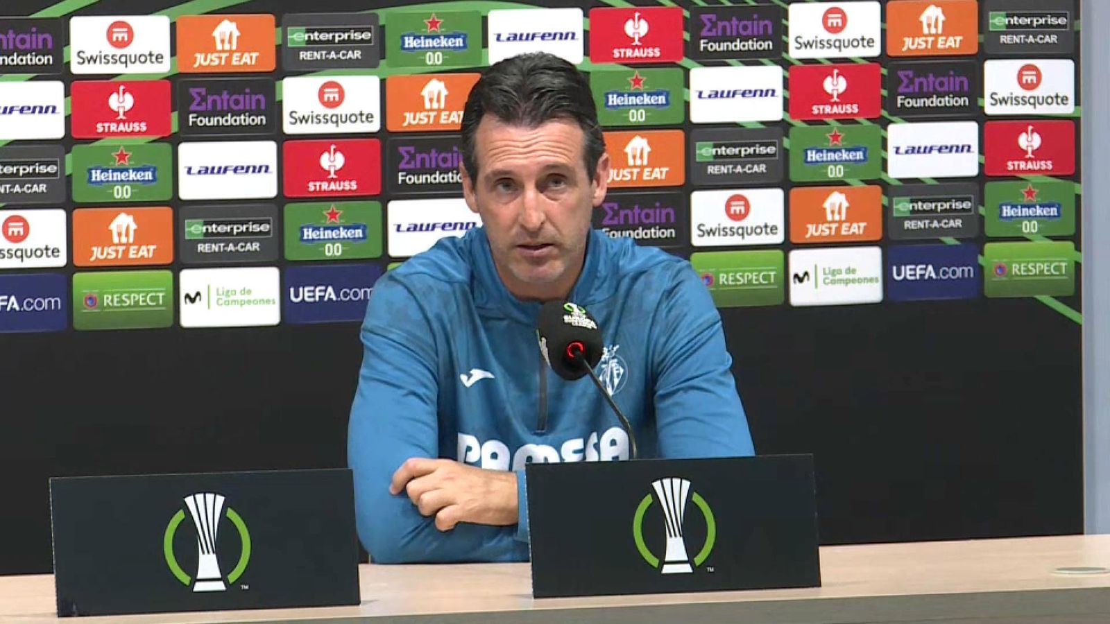 El tècnic del Vila-real, Unai Emery