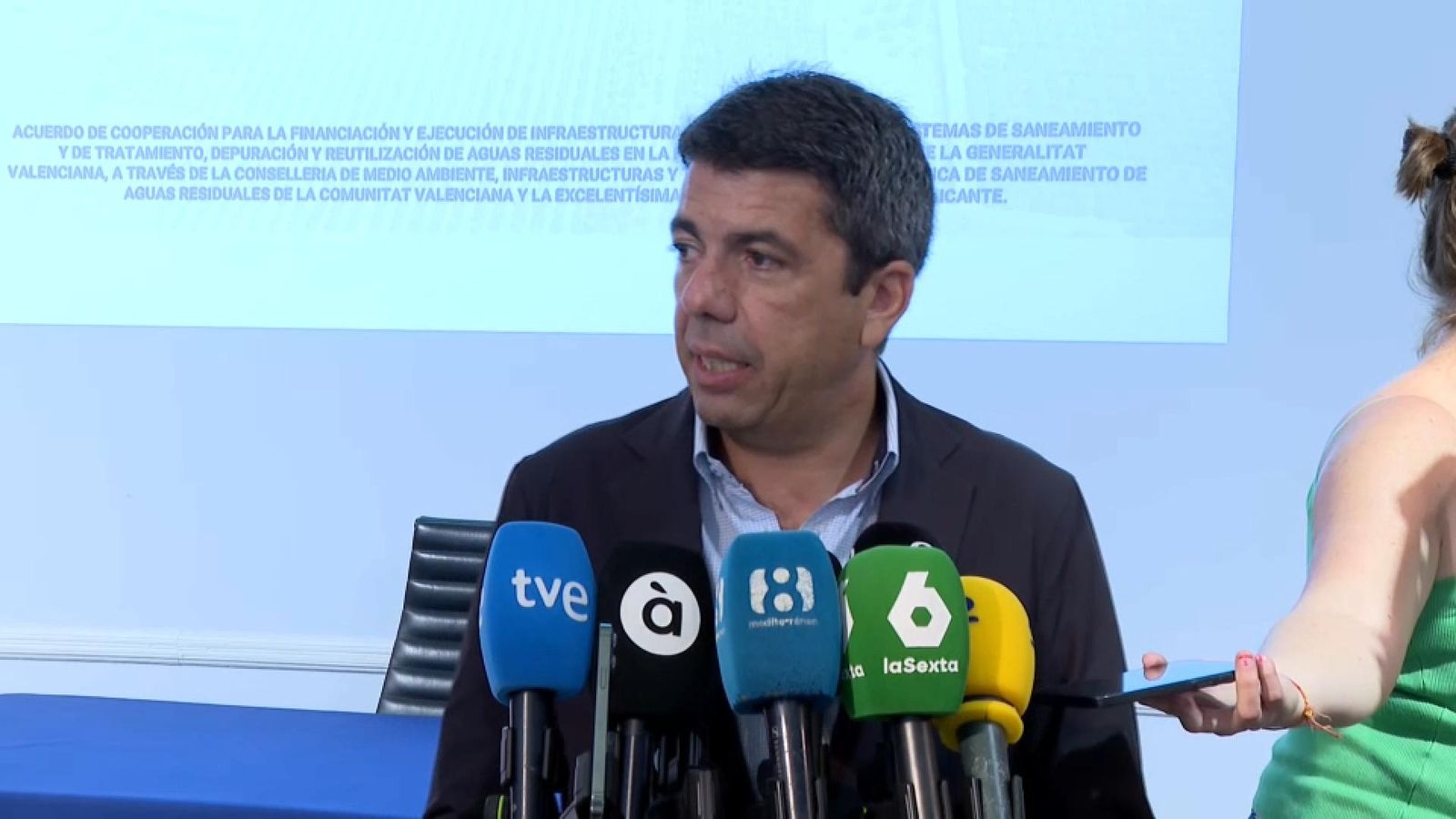 Mazón, este divendres en un acte de la Diputació d'Alacant