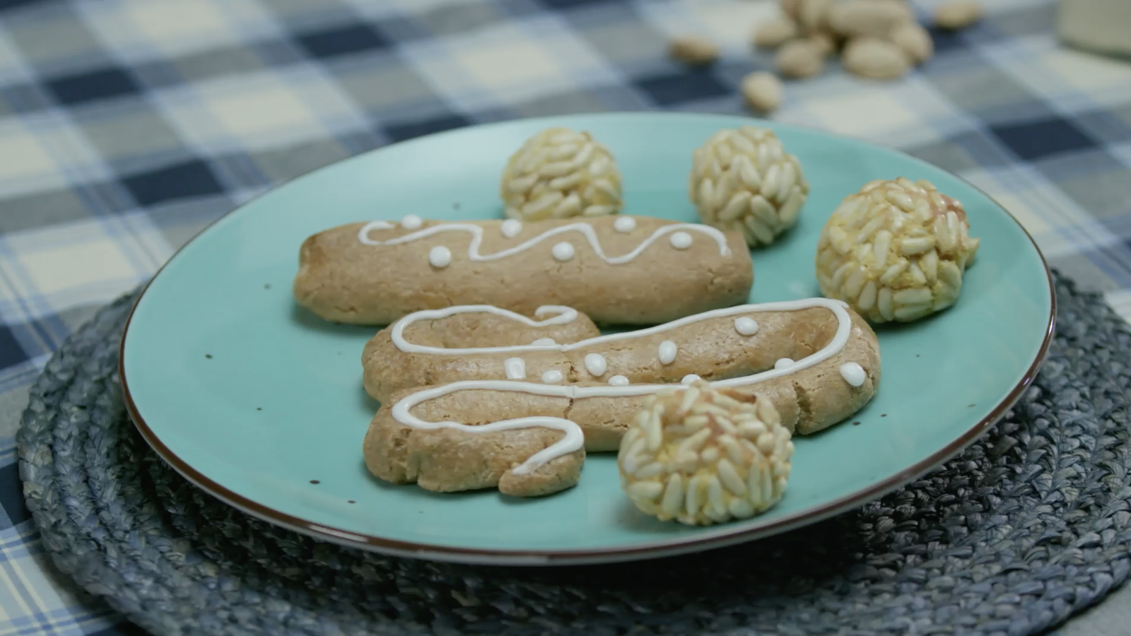 Piuleta, tronador i panellets de moniato