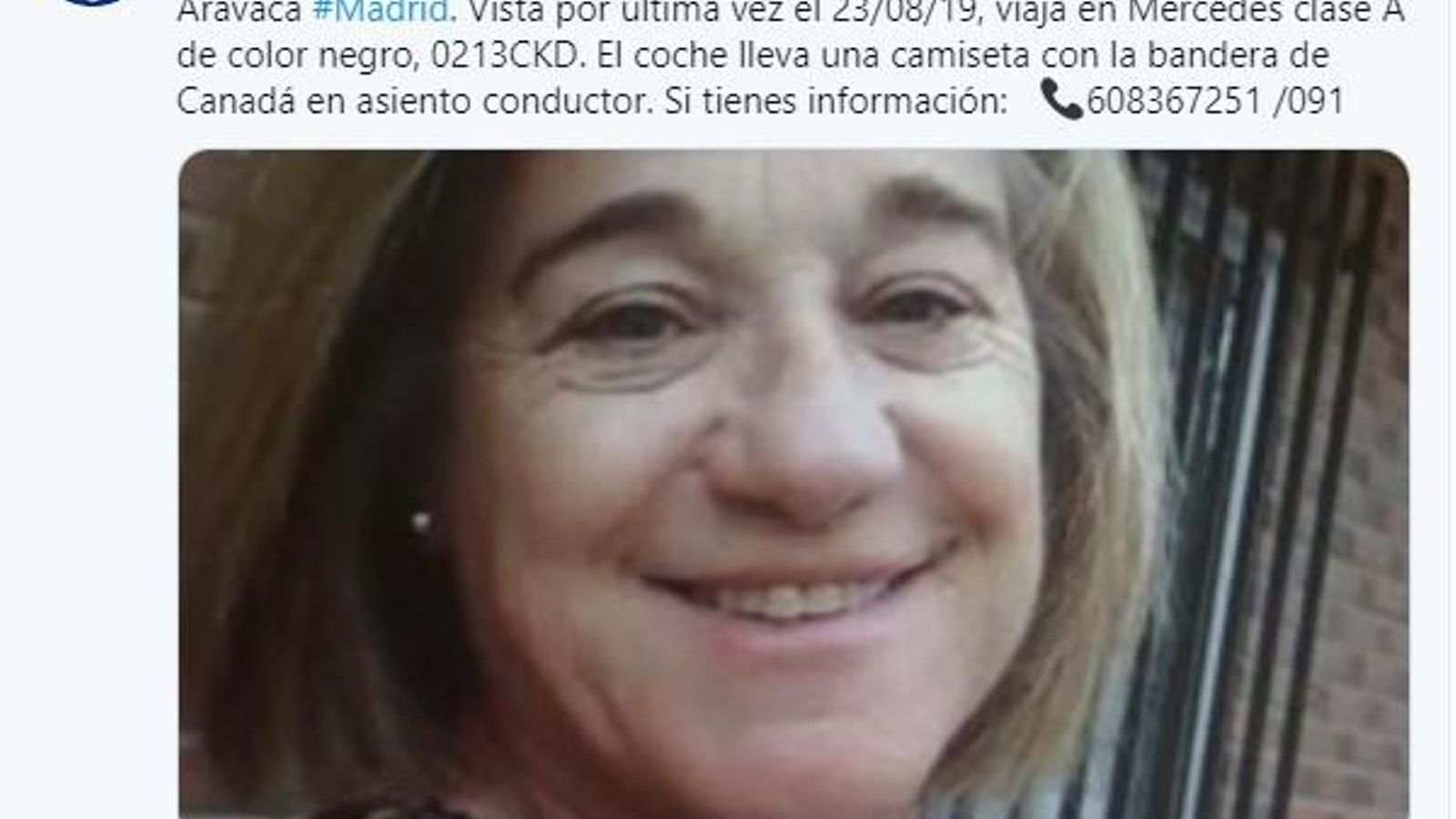 La Policia Nacional comunica la desaparició de l\'esquiadora espanyola Blanca Fernández Ochoa