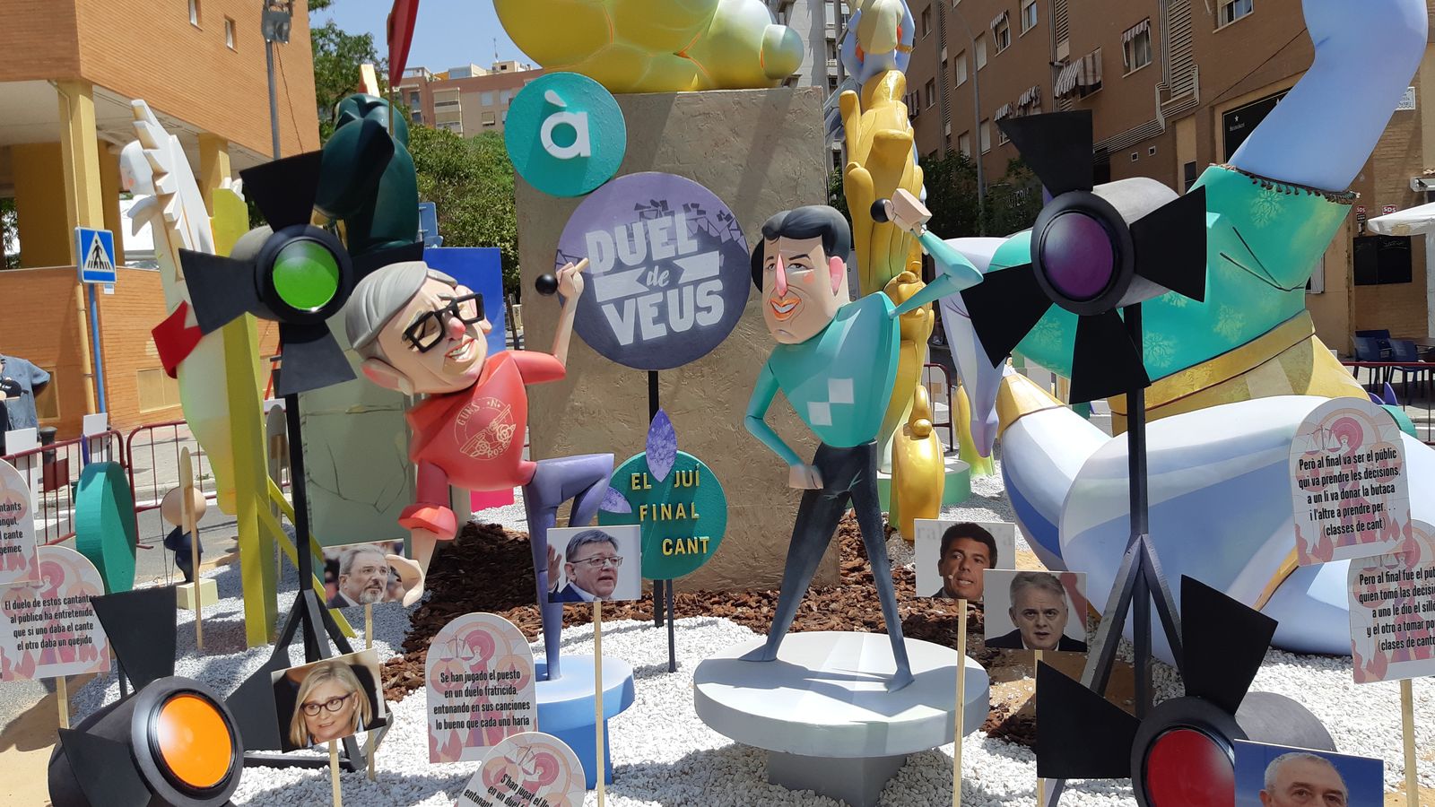 Foguera Sant Blai, una de les guanyadores de l'anterior edició