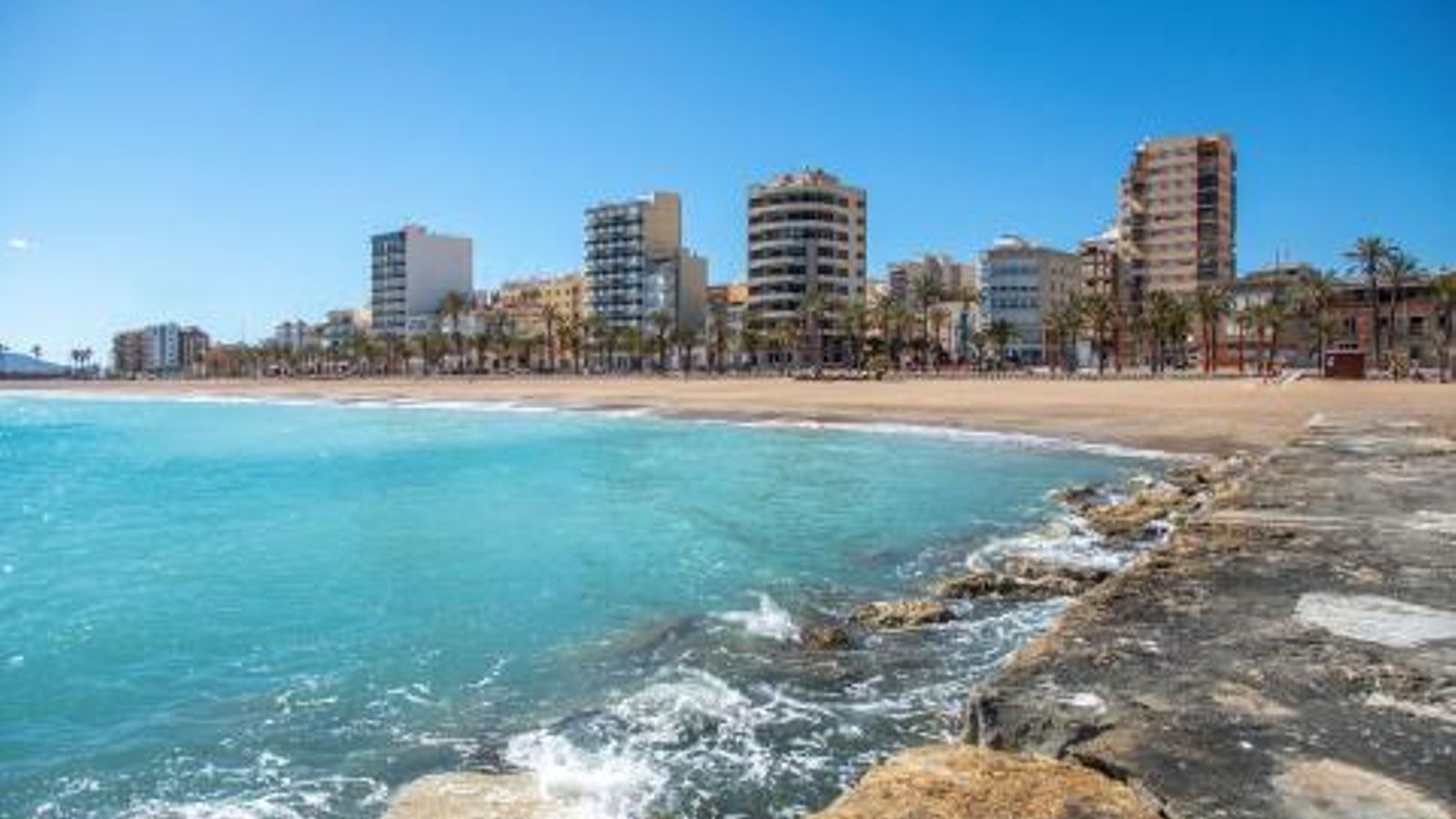 Una imatge de la costa de Vinaròs, en arxiu