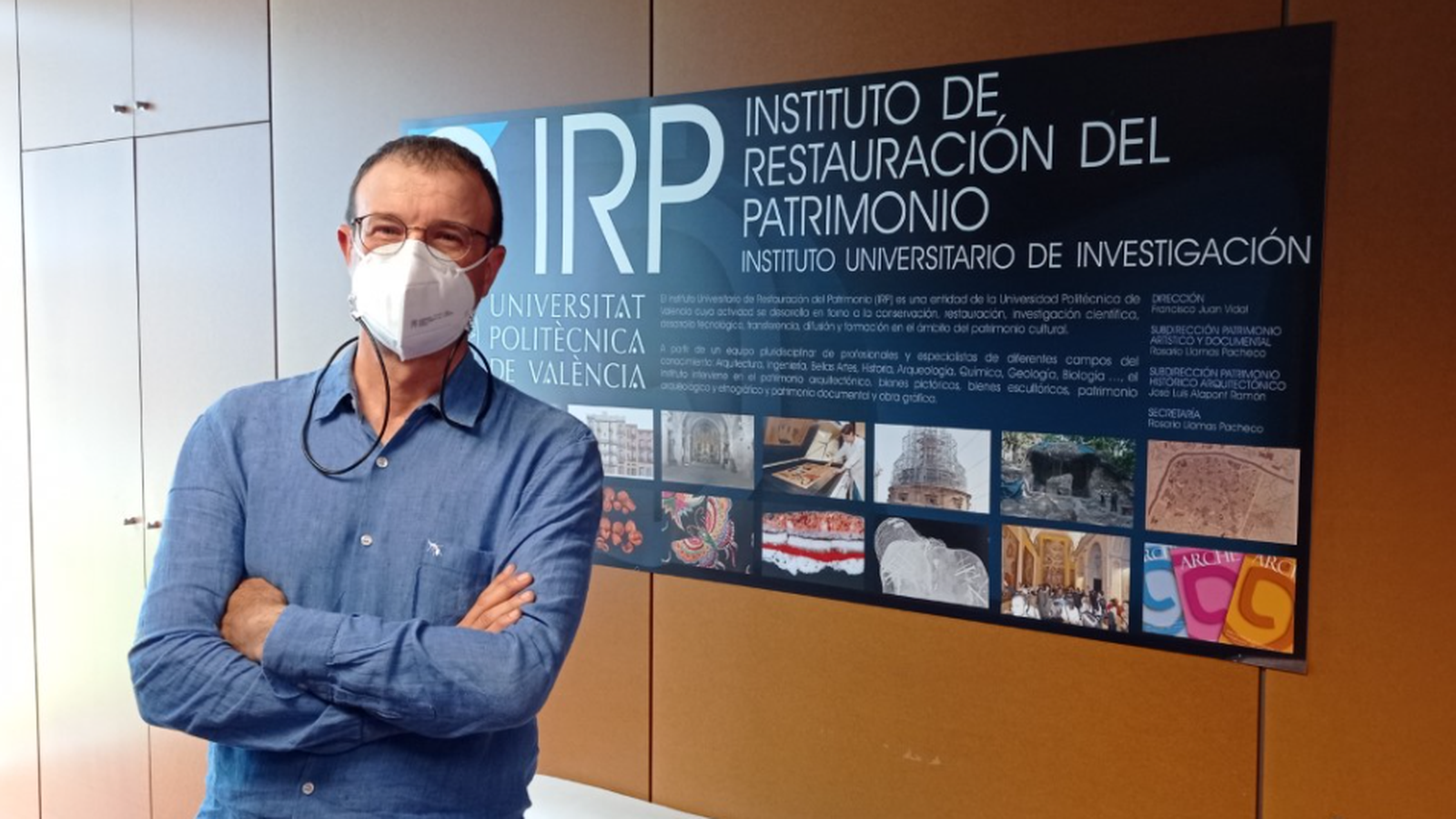 Salvador Muñoz (UPV), coordinador de la candidatura de València como sede del ICOM-CC 2023