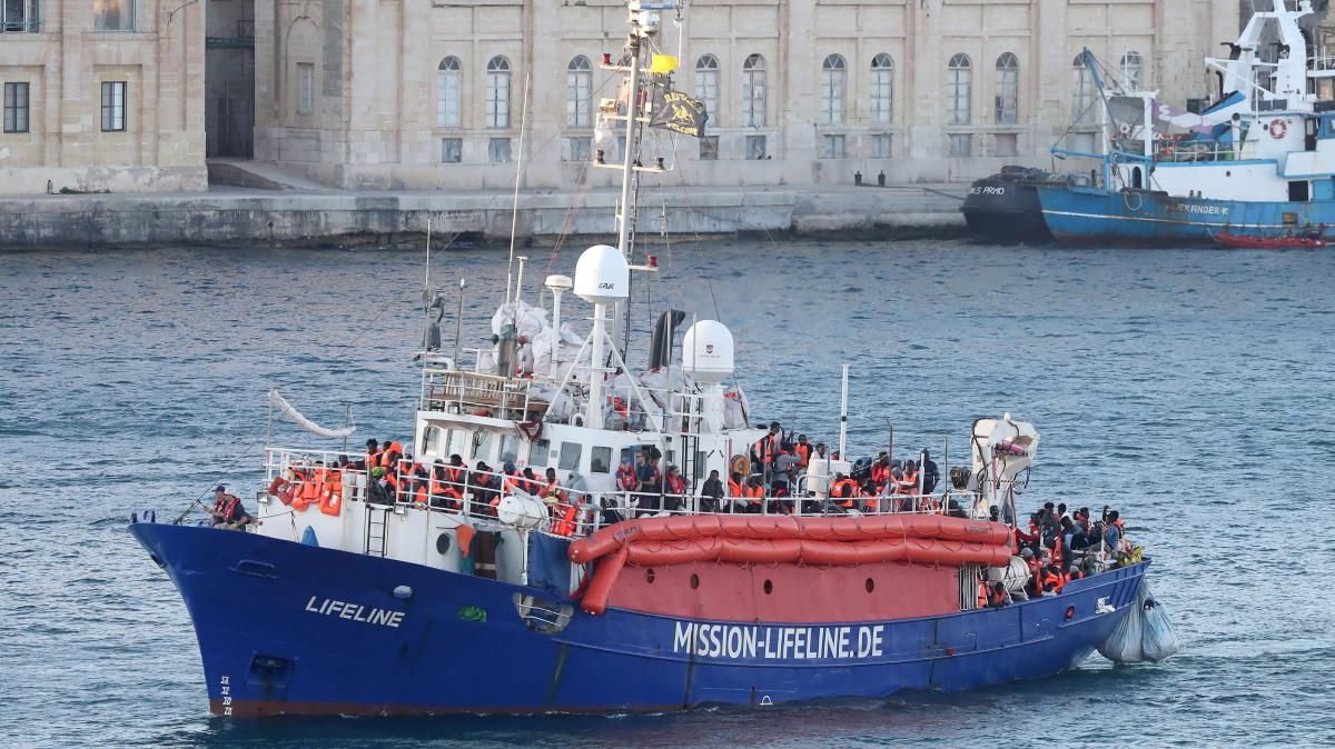 El Lifeline arriba a Malta