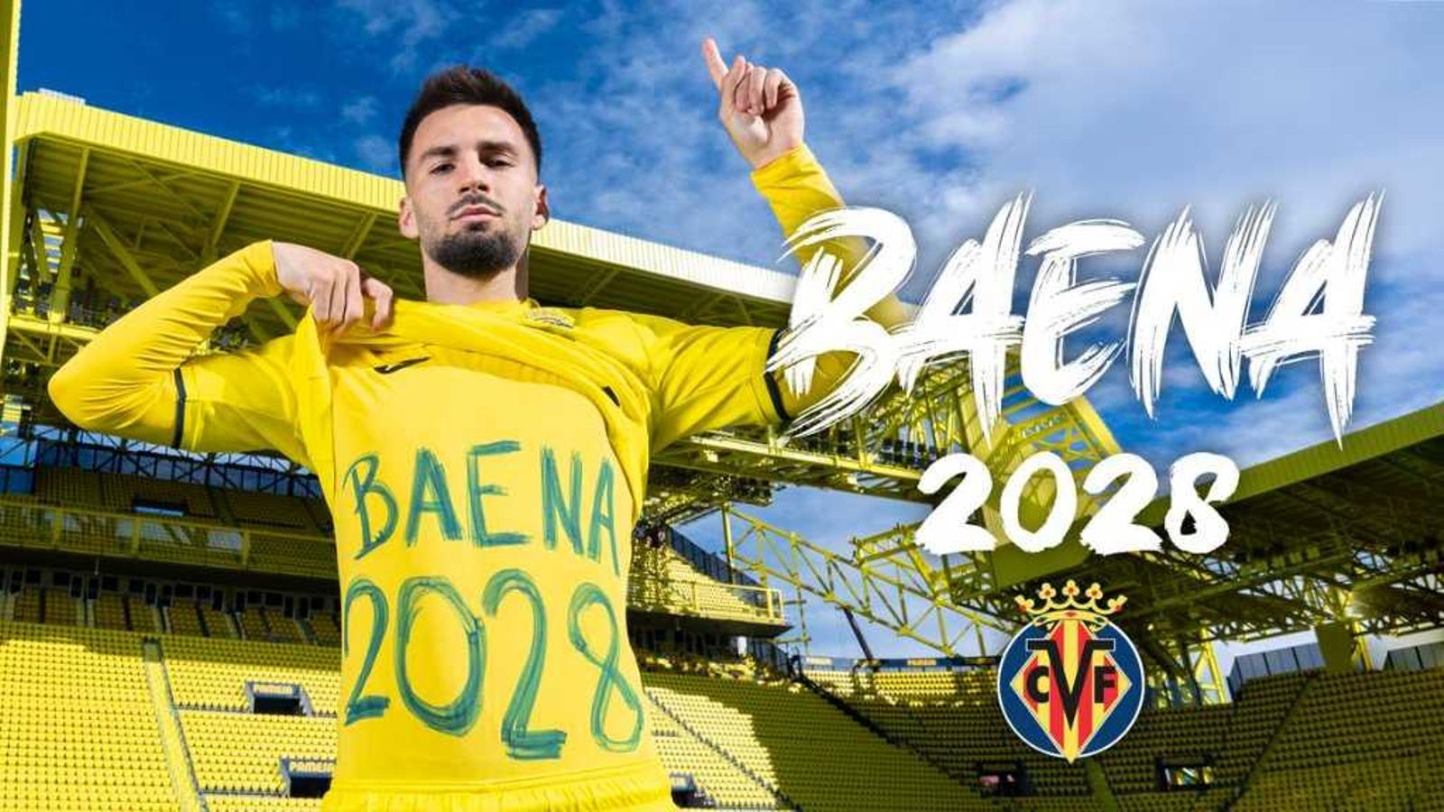 Baena renova amb el Vila-real fins a 2028