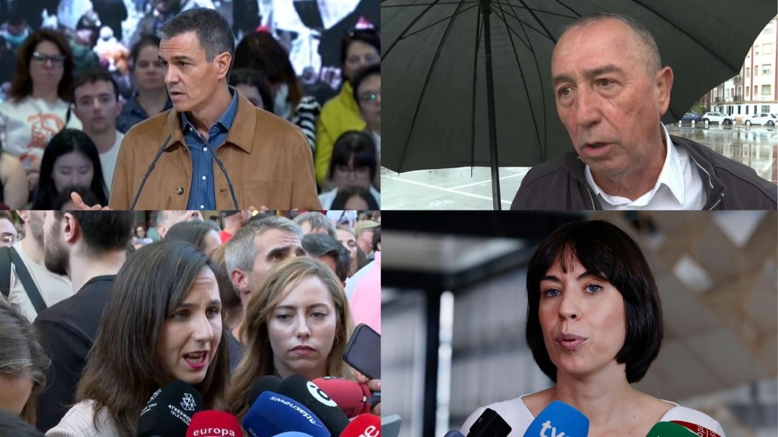 L'oposició política valenciana i els líders nacionals reaccionen a la dotzena manifestació contra Mazón per la gestió de la dana