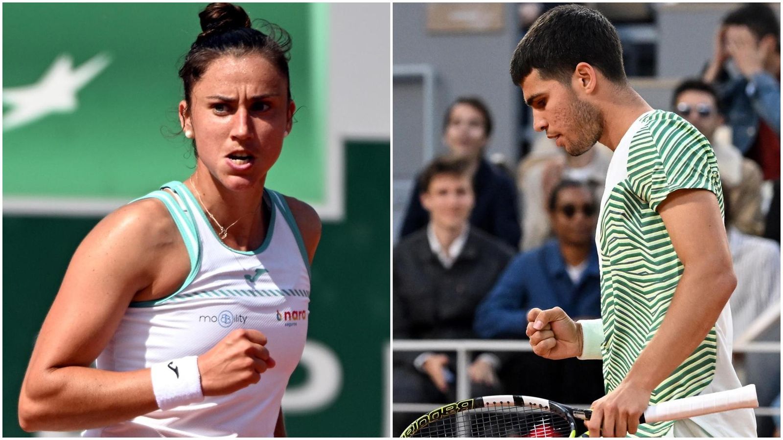 Sorribes i Alcaraz celebren un punt