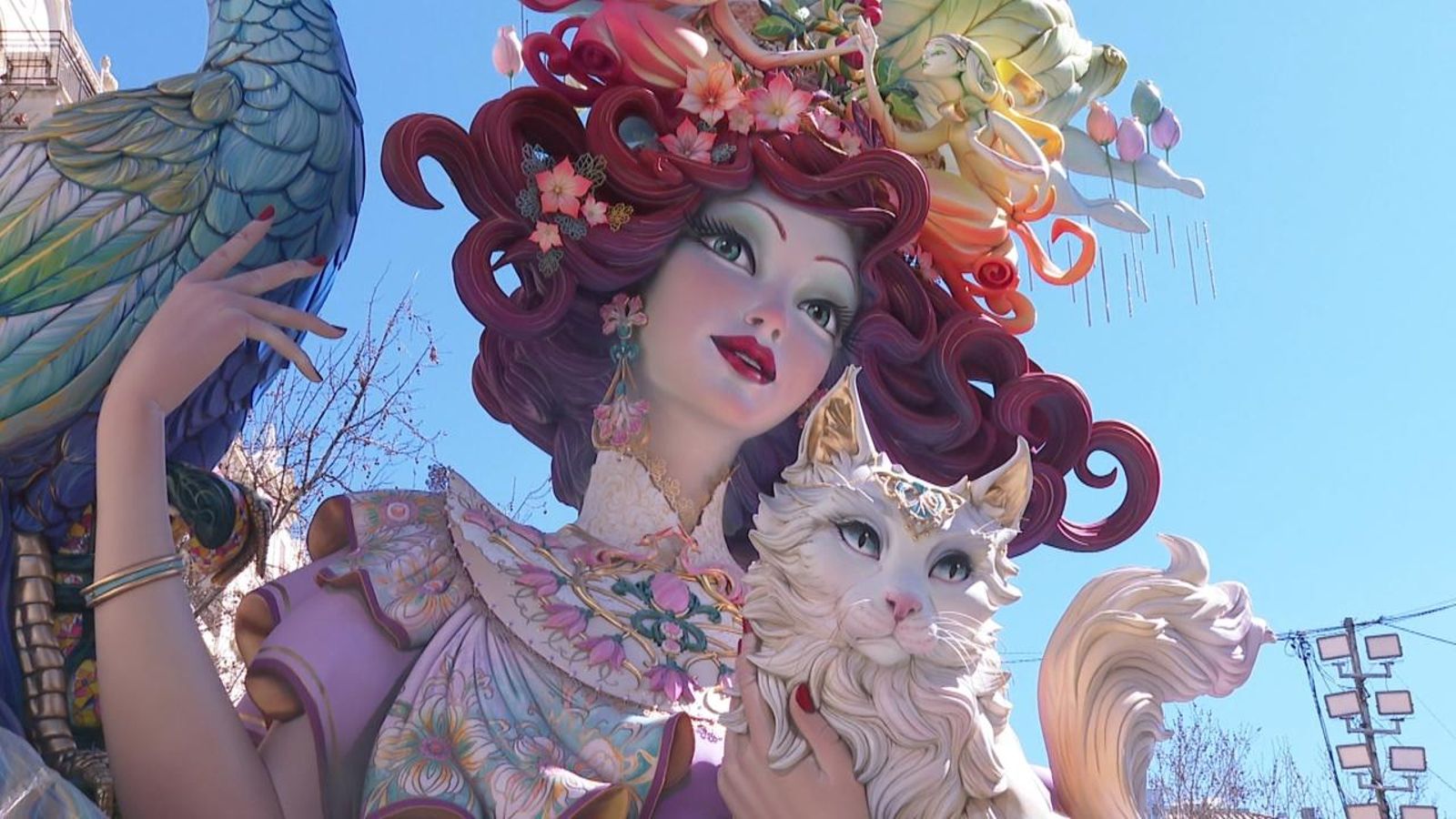 Remat de la falla Exposició (Misser Mascó - Arévalo Vaca)