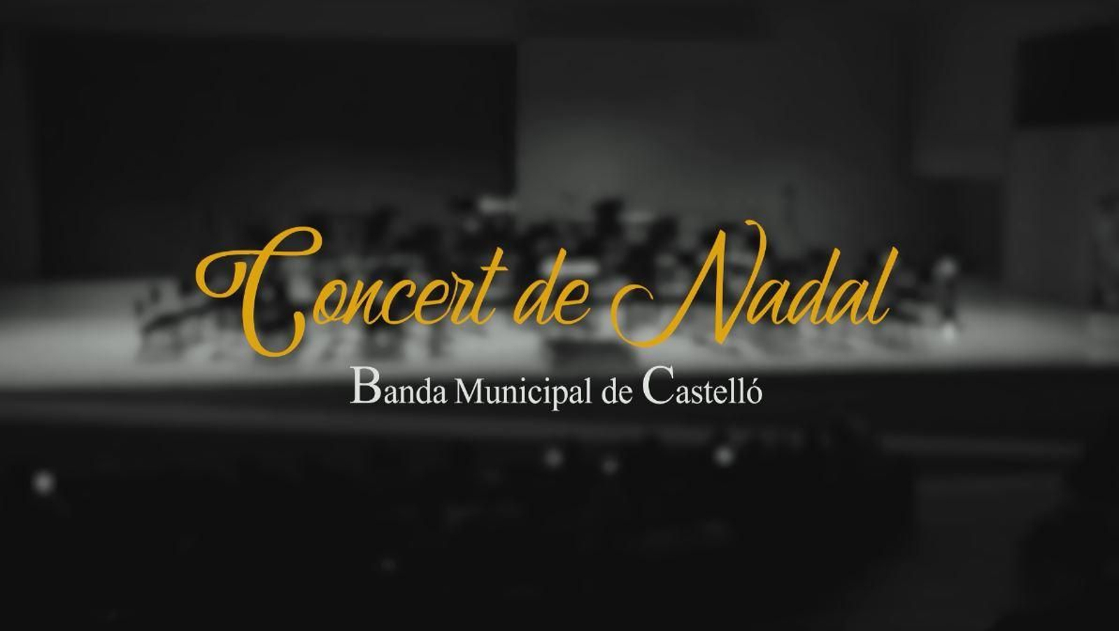 CONCERTS DE NADAL 2024 | Castelló és Nadal. Banda Municipal de Castelló