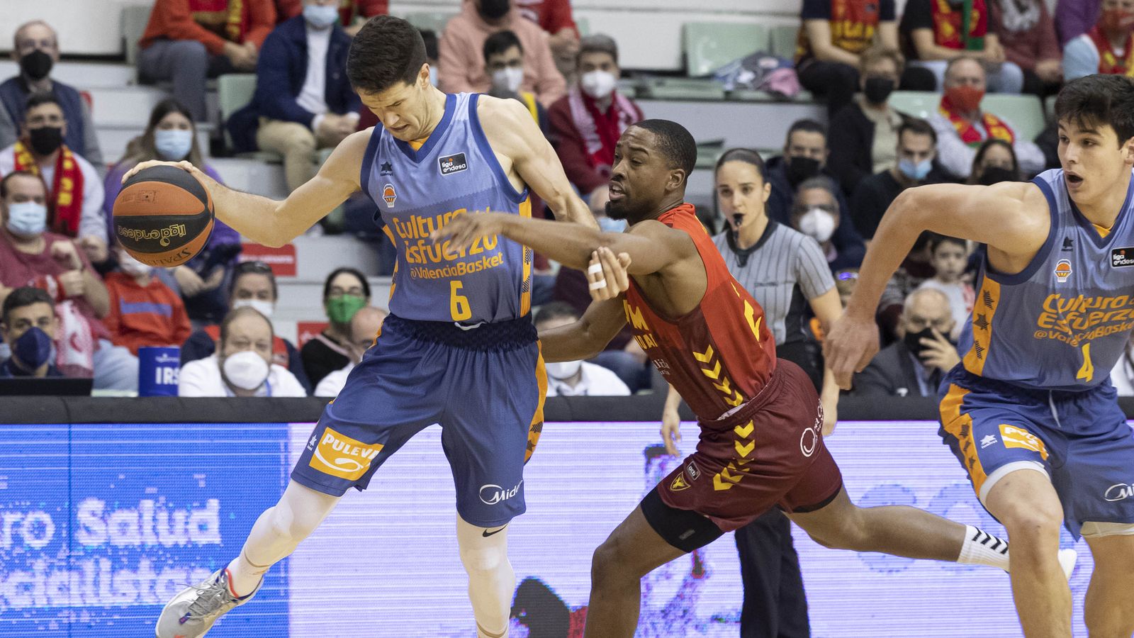 El joc de Múrcia ha sigut dur durant tot el partit