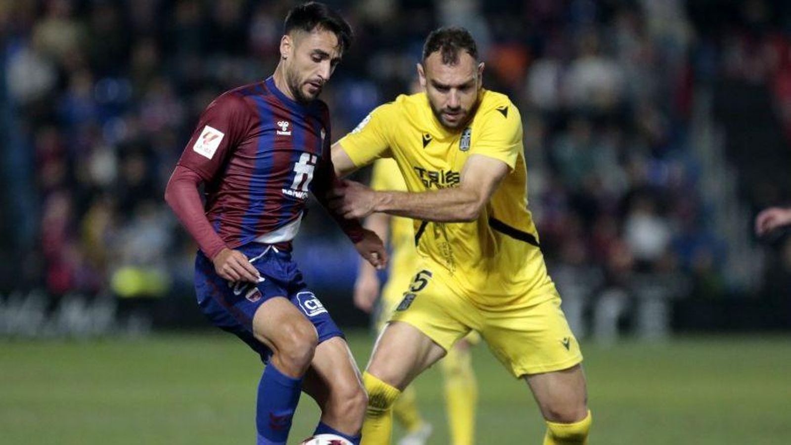 Chapela, en una acció del partit