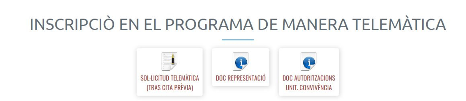 Instruccions per a la tramitació telemàtica del bo cistella
