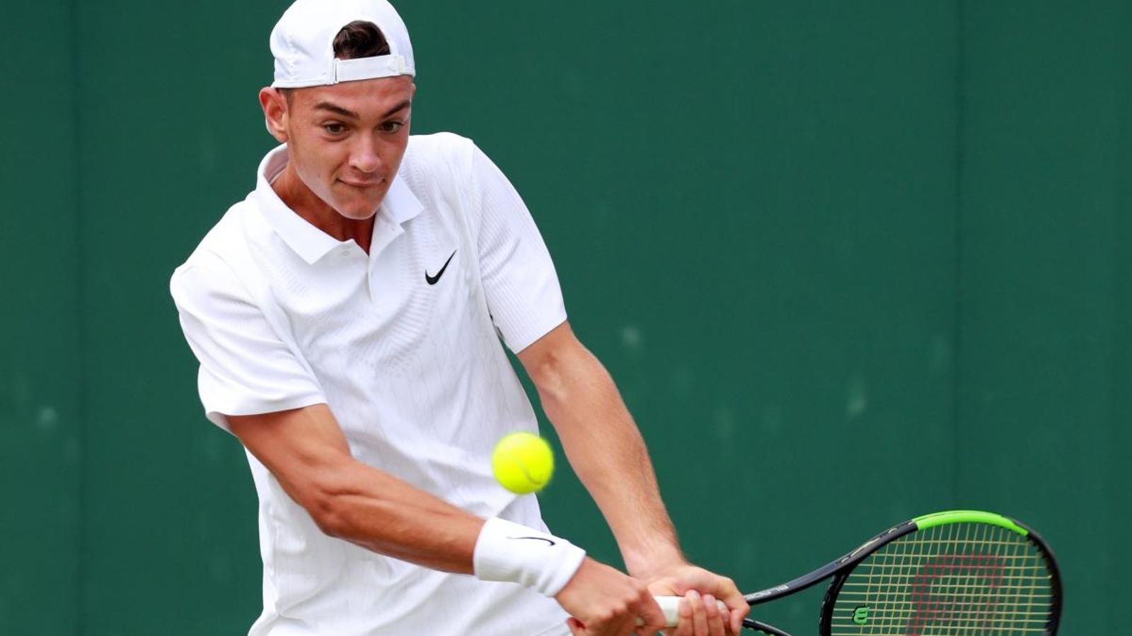 Carlos Gimeno al Wimbledon Junior 2019