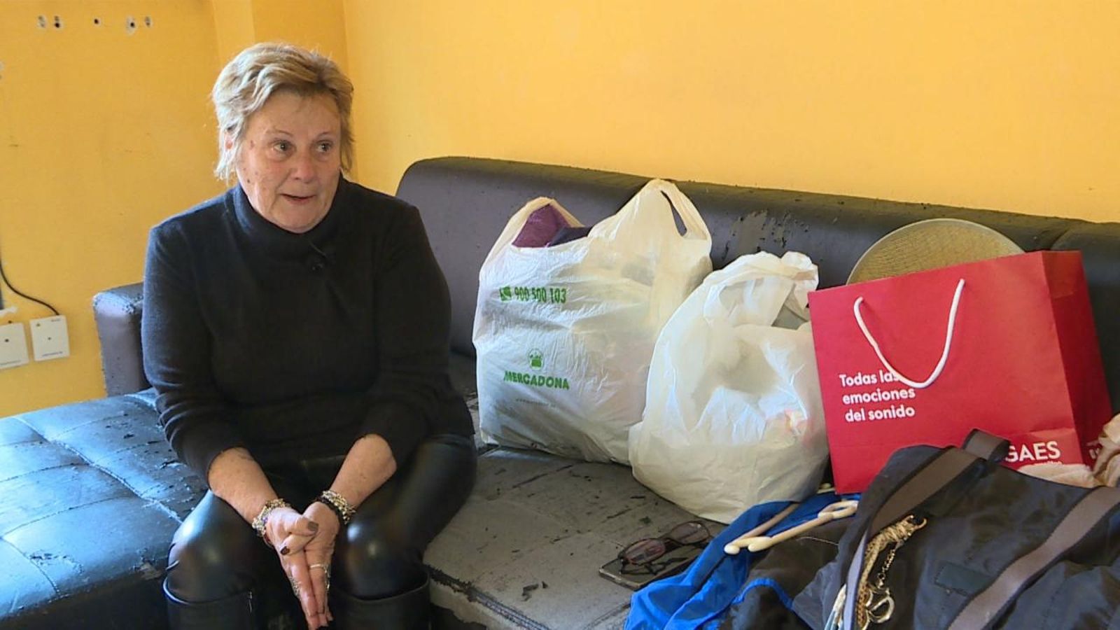 María és l'última veïna d’una finca del carrer del Garbinet, al barri de les Carolines, a Alacant