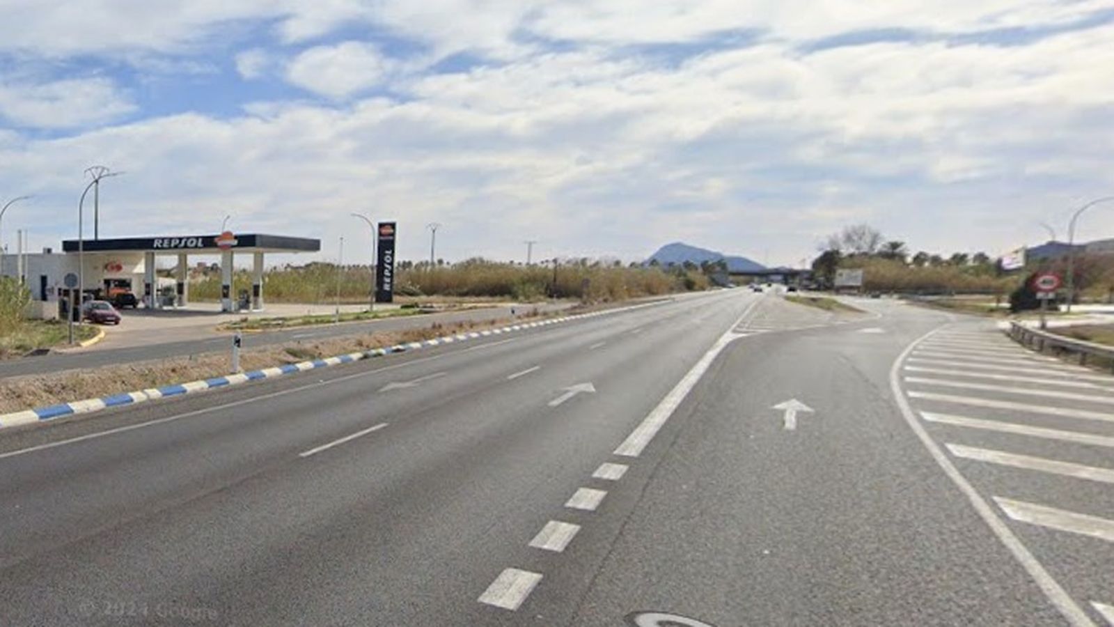 Crònica en vídeo sobre l'accident. En imatge, la N-332 en una imatge d'arxiu