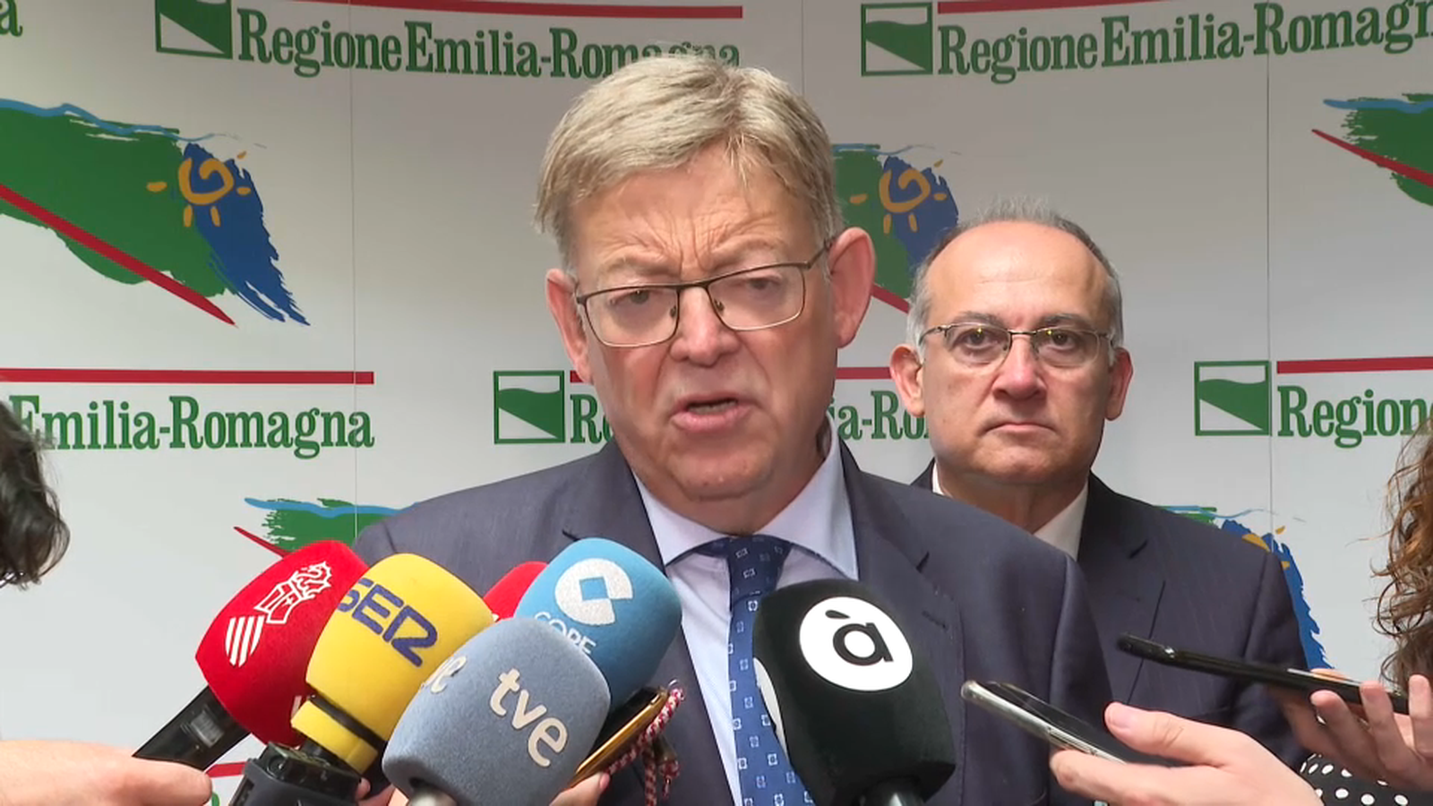 Puig aquest dimecres a Bolonya amb el president de la regió d'Emilia-Romagna