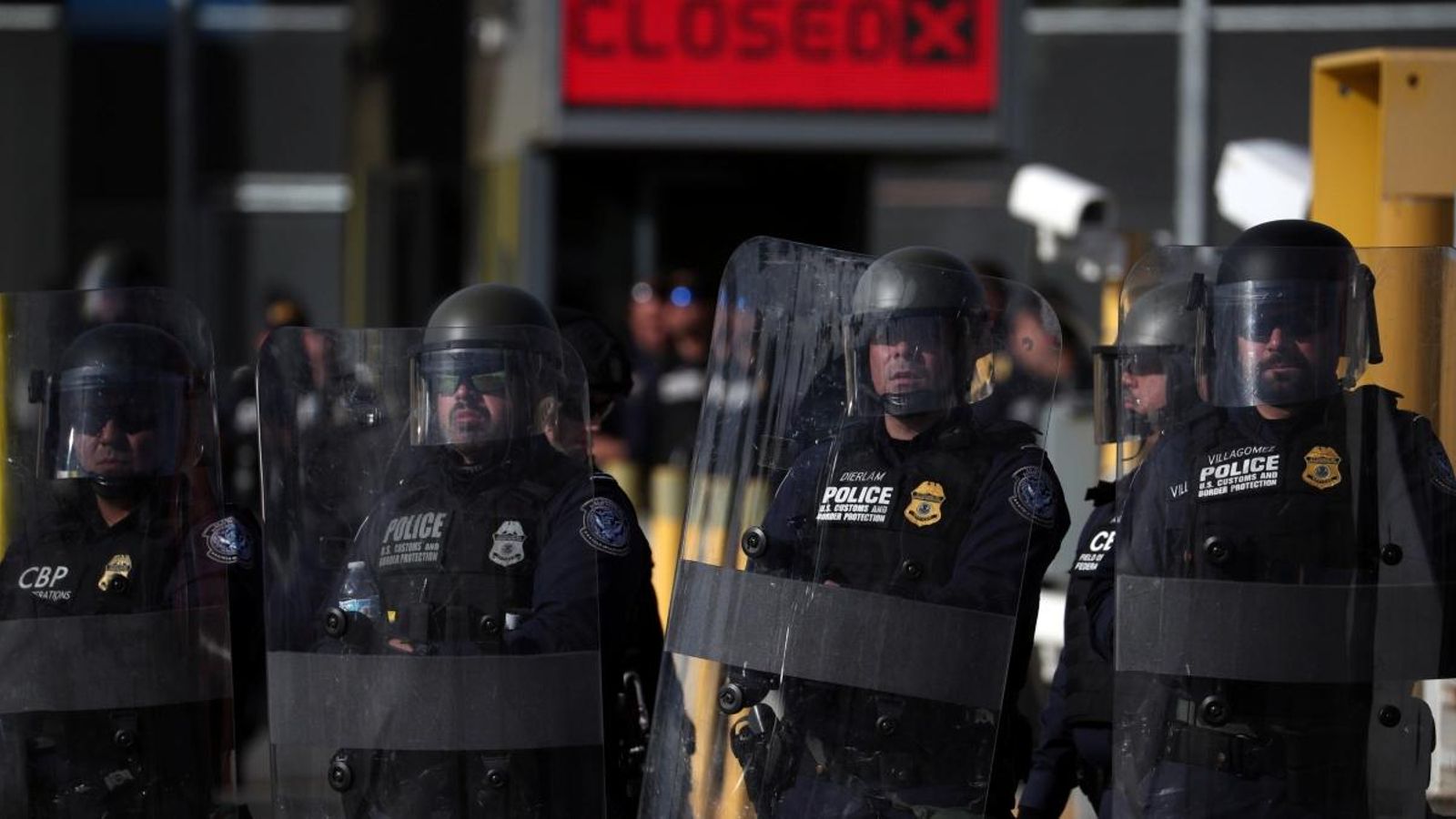 Personal fronterer desplegat a la frontera sud-oest dels Estats Units