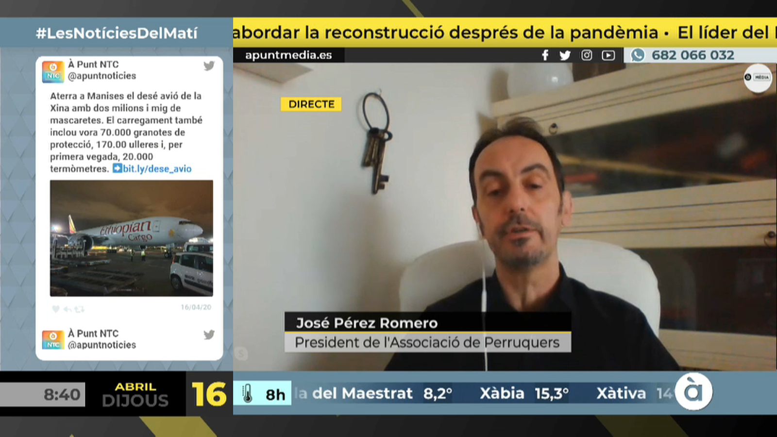 16.04.2020 | NM Entrevista a José Pérez Romero