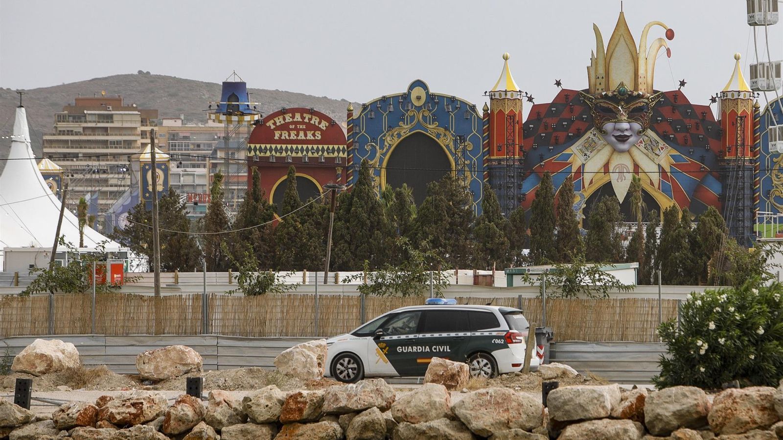 Imatge del recinte del Medusa Festival a Cullera