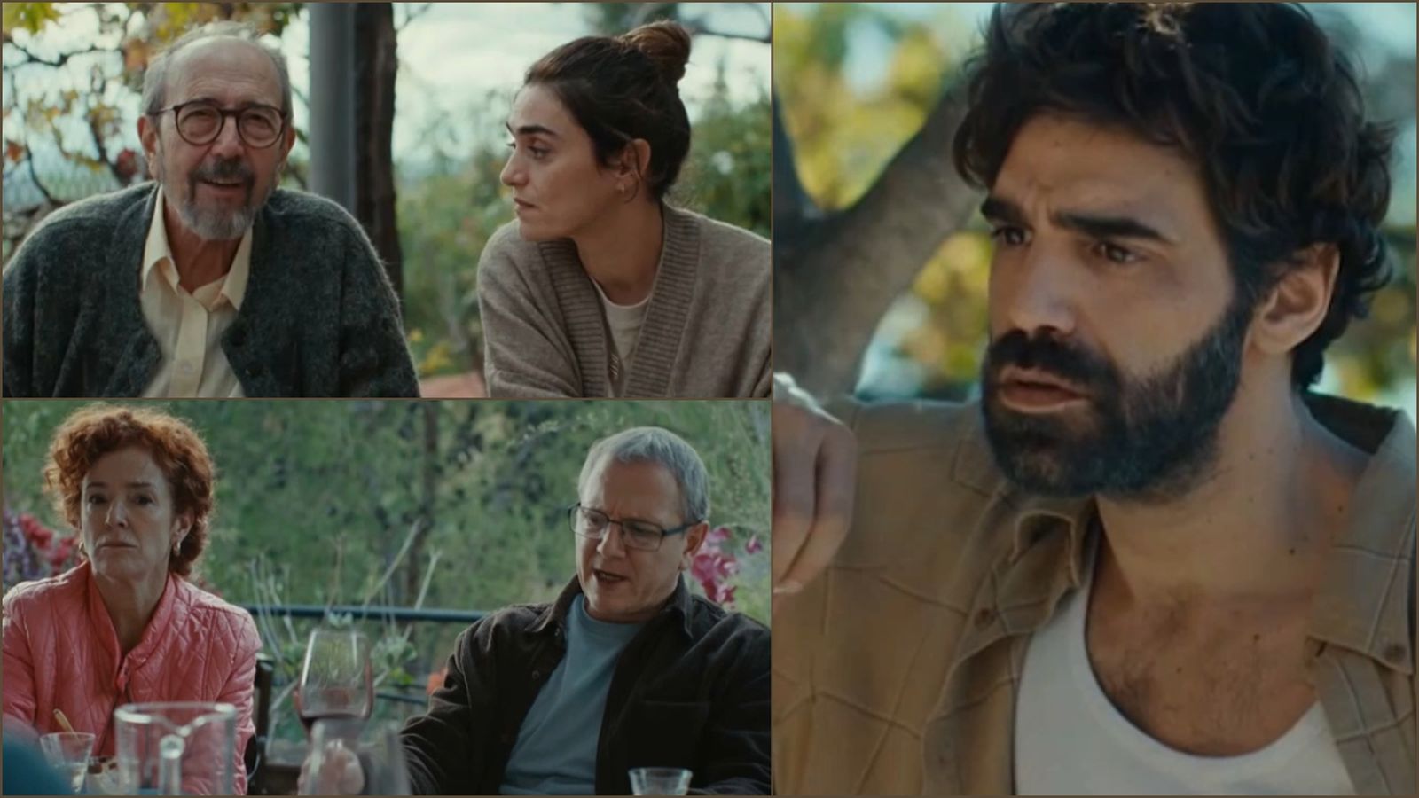 Miguel Rellán, Olivia Molina, David verdaguer, Marta Belenguer i Luis Callejo en 'La casa'