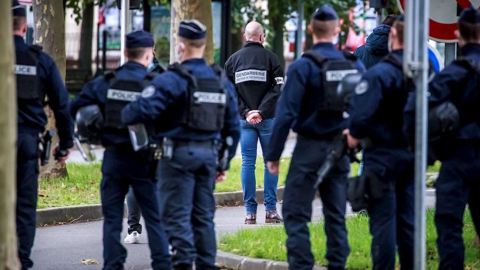 Policia francesa en una imatge d'arxiu