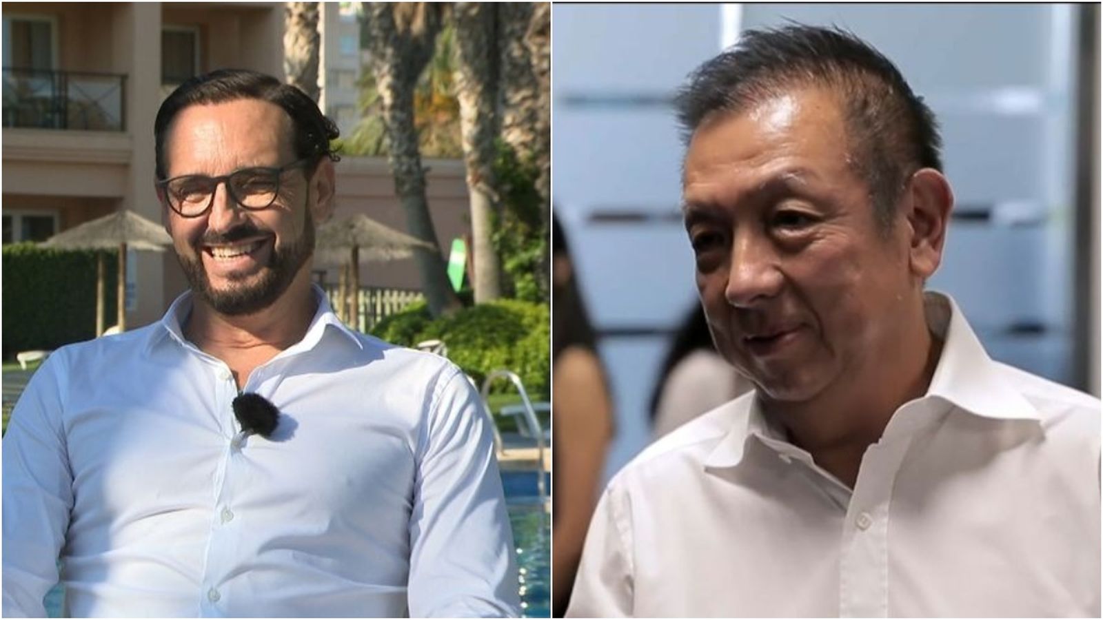 L'entrenador del València CF, José Bordalás, i Peter Lim s'han reunit de manera telemàtica