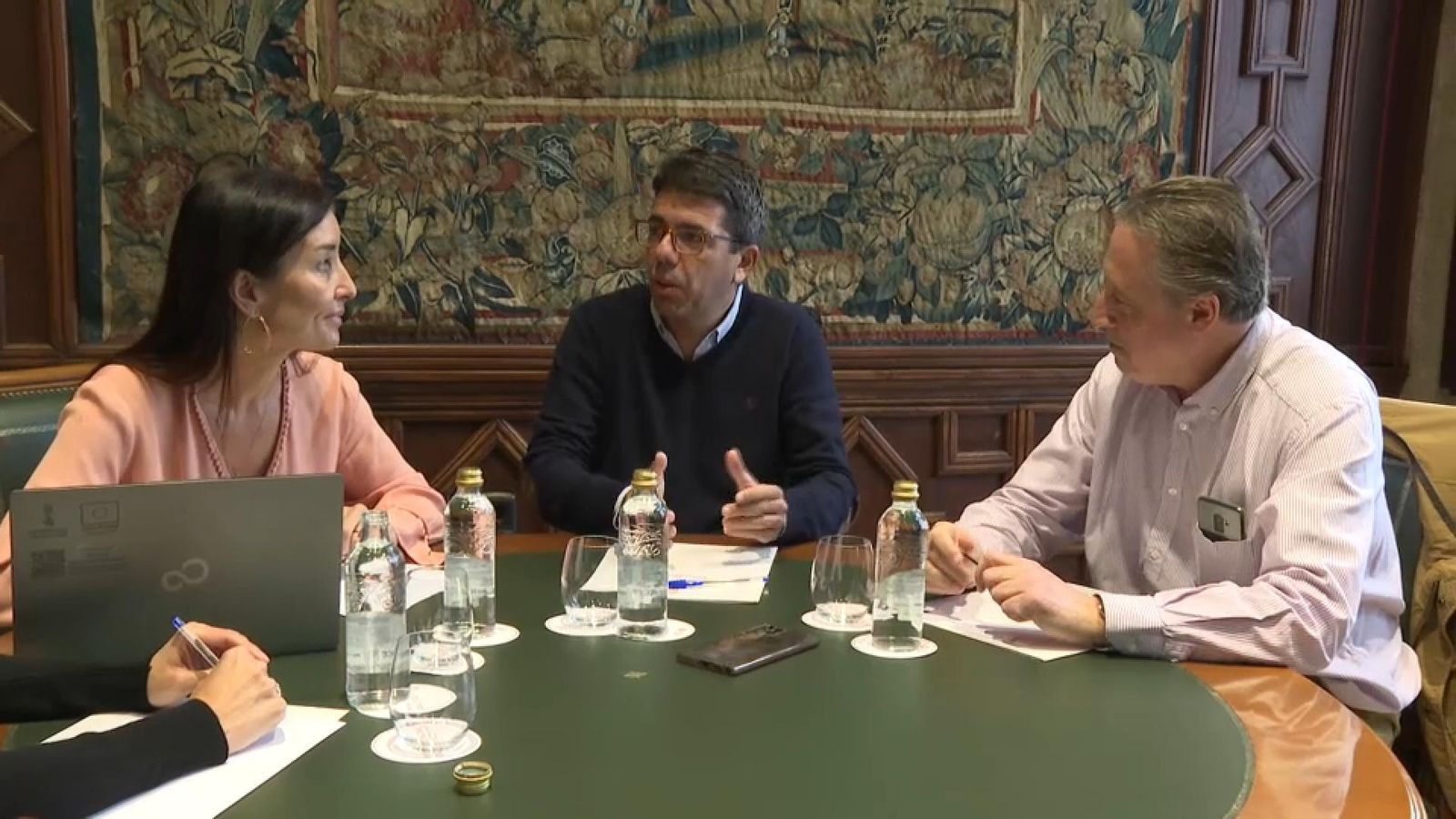 Mazón i Merino s'han reunit aquest diumenge per a preparar el Consell de Política Fiscal i Financera