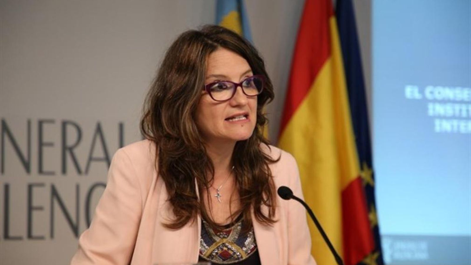 La vicepresidenta i consellera d'Igualtat i Polítiques Inclusives, Mónica Oltra.