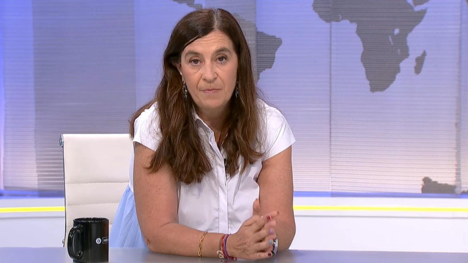 Susana Gisbert, fiscal delegada dels delictes d'odi, durant l'entrevista en 'Les Notícies del matí" aquest dimecres